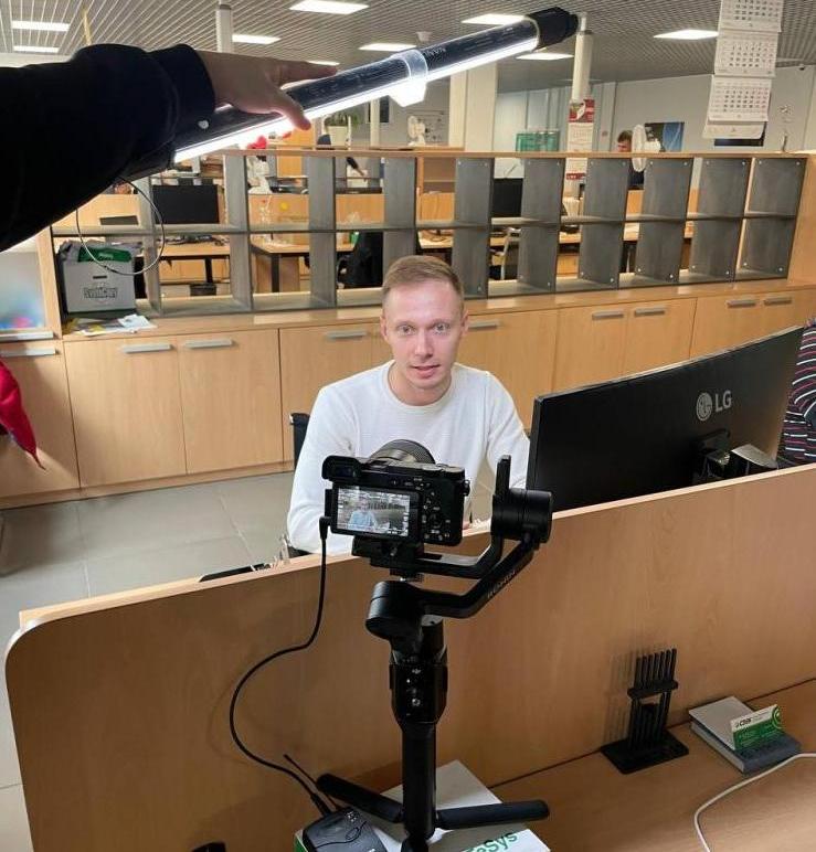 Съемка видео-ролика совместно с компанией HTS