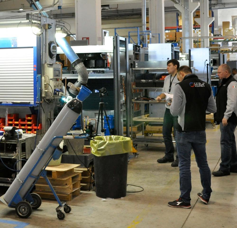 Специалисты «РЕФКУЛ» прошли обучение на заводе HiRef S.p.A.